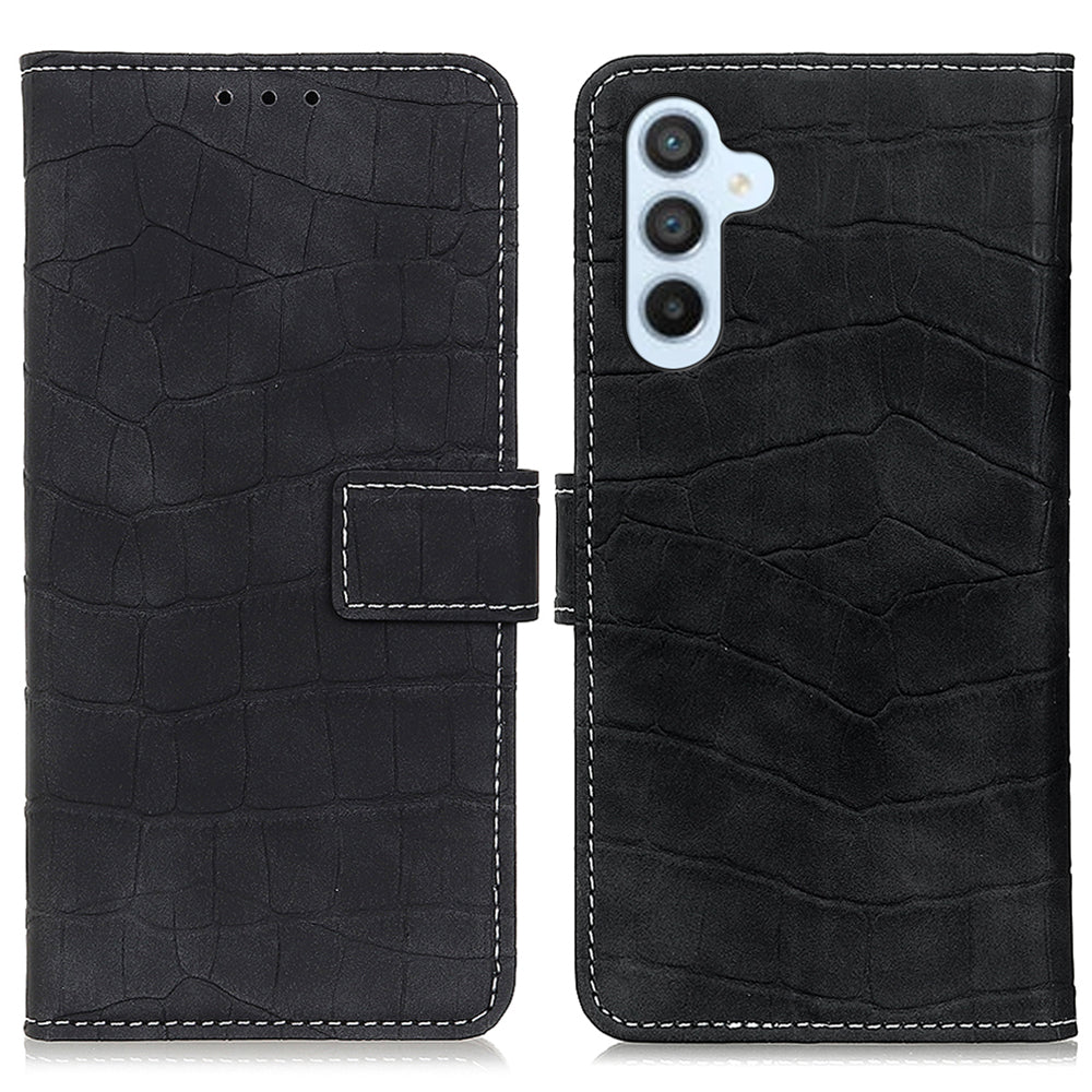 Til Samsung Galaxy M54 5G / F54 5G lædertelefontaske Stand Crocodile Texture Telefonpungcover Til Samsung Galaxy M54 5G / F54 5G lædertelefontaske Stand Crocodile Texture Telefonpungcover